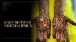 Baby Shower Mehndi Design