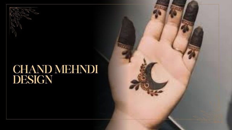 Chand Mehndi Design