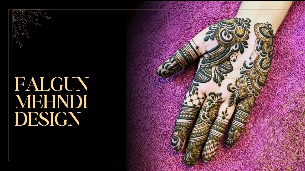 Falgun Mehndi Design