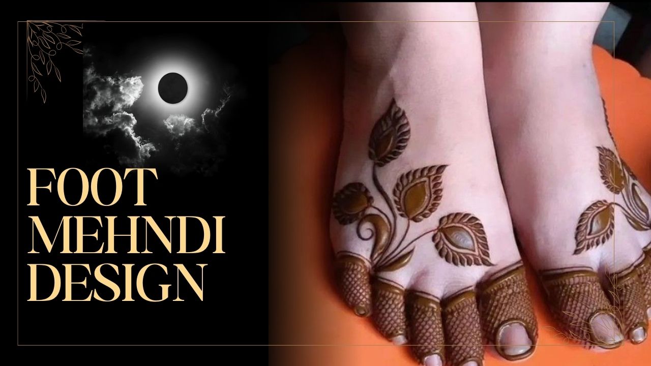 Foot Mehndi Design