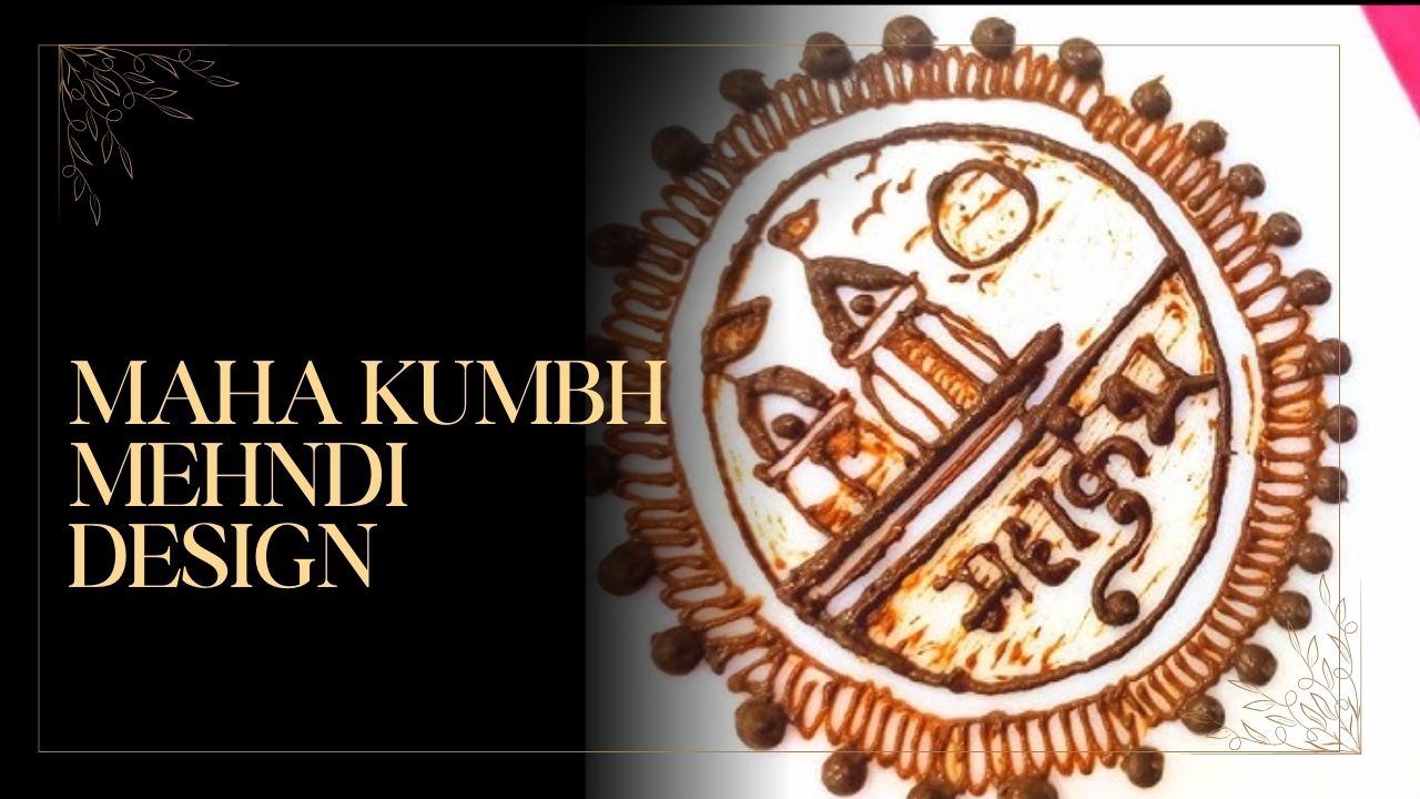 Maha Kumbh Mehndi Design