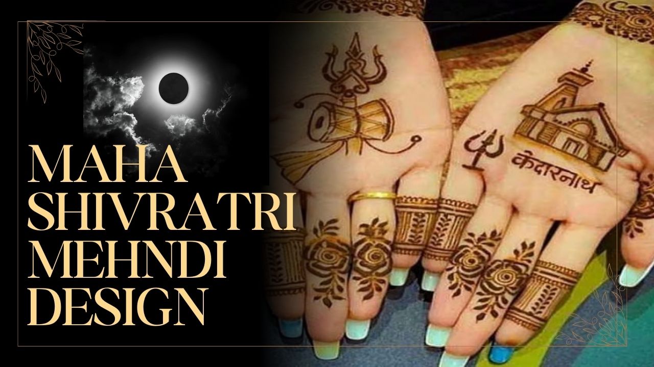 Maha Shivratri Mehndi Design