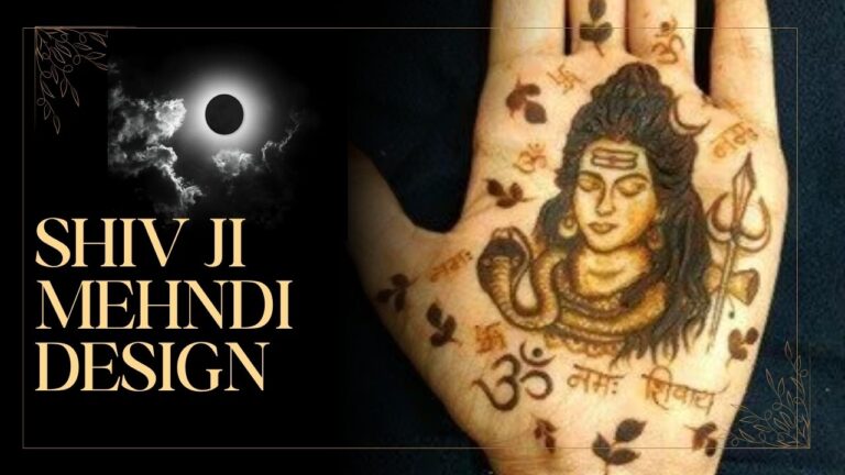 Shiv ji Mehndi Design