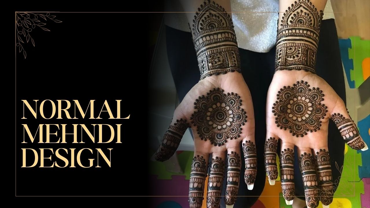Normal Mehndi Design