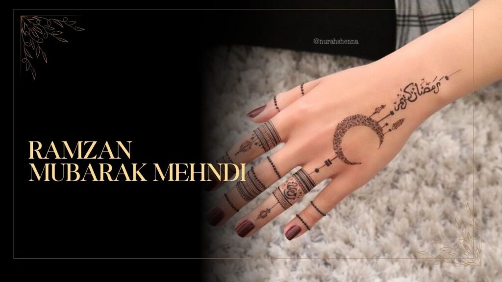 Ramzan Mubarak Mehndi