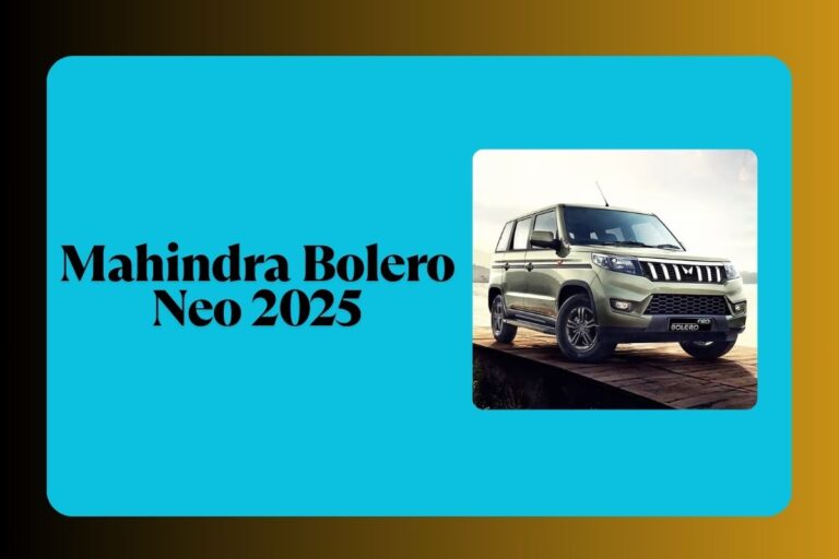 Mahindra Bolero Neo 2025