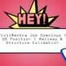 CivilMantra Job Openings