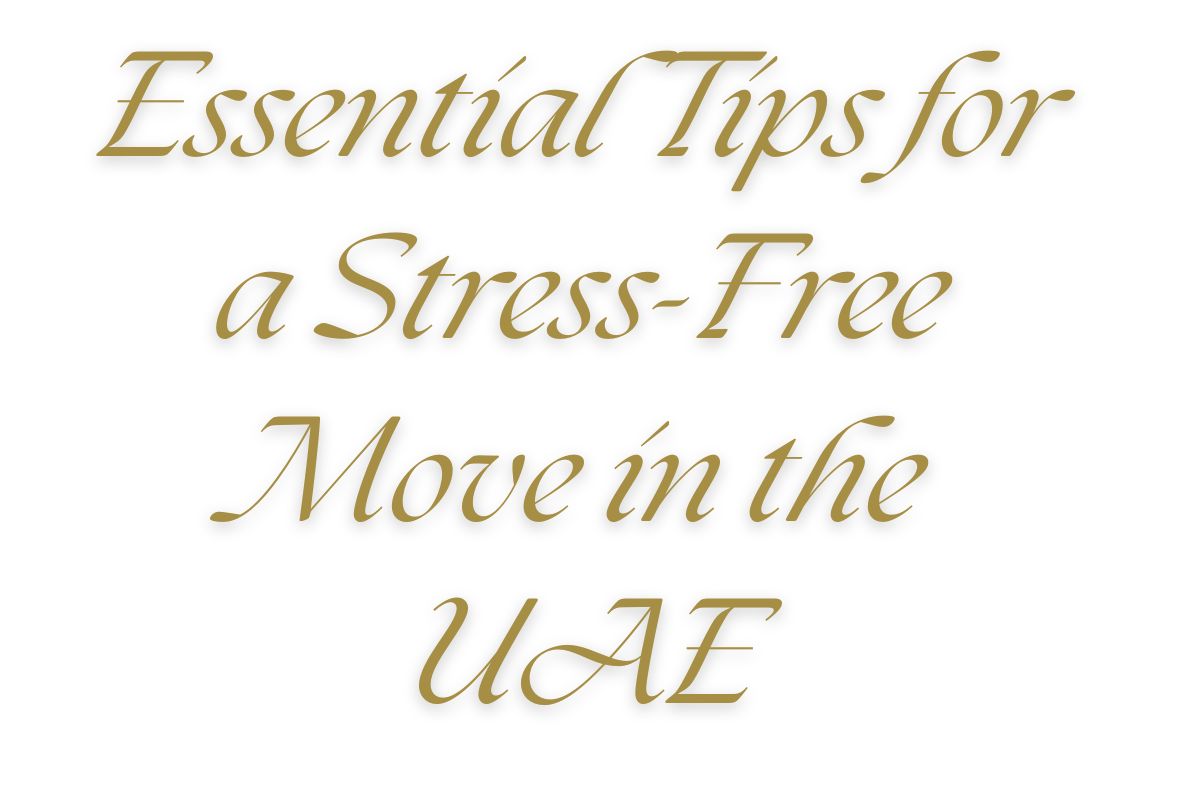 You are currently viewing Essential Tips for a Stress-Free Move in the UAE