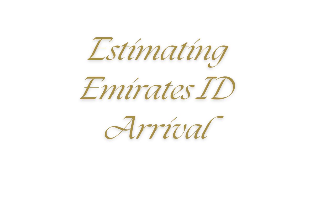Read more about the article Estimating Emirates ID Arrival: Your Easy Guide to Timelines and Tracking