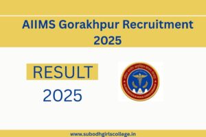 Read more about the article AIIMS Gorakhpur Recruitment 2025 For 69 Non-Faculty Posts @aiimsgorakhpur.edu.in