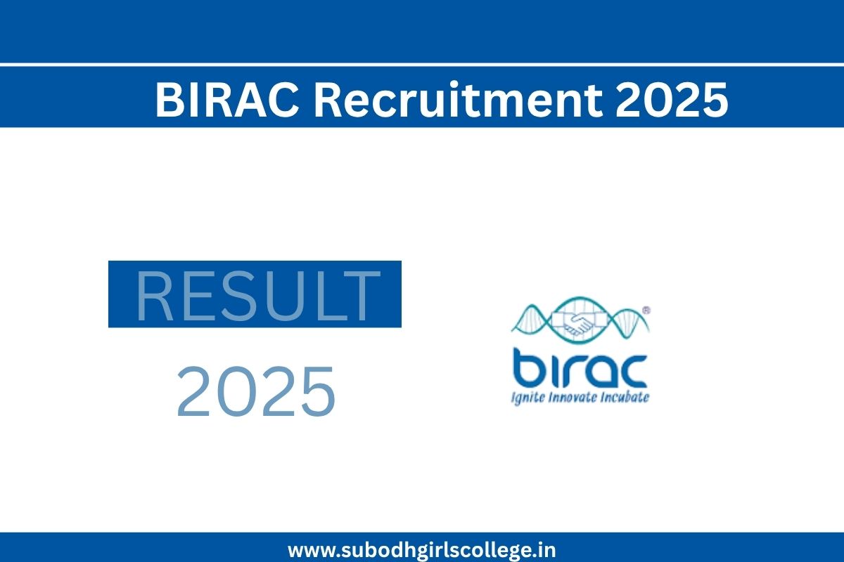 Read more about the article BIRAC Recruitment 2025 For Young Professional, Associate Consultant