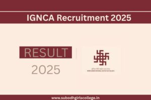 Read more about the article IGNCA Recruitment 2025 For Director, Financial Advisor and Chief Accounts Officer @ignca.gov.in