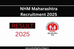 Read more about the article NHM Maharashtra Recruitment 2025 For 1974 Community Health Officer (CHO)