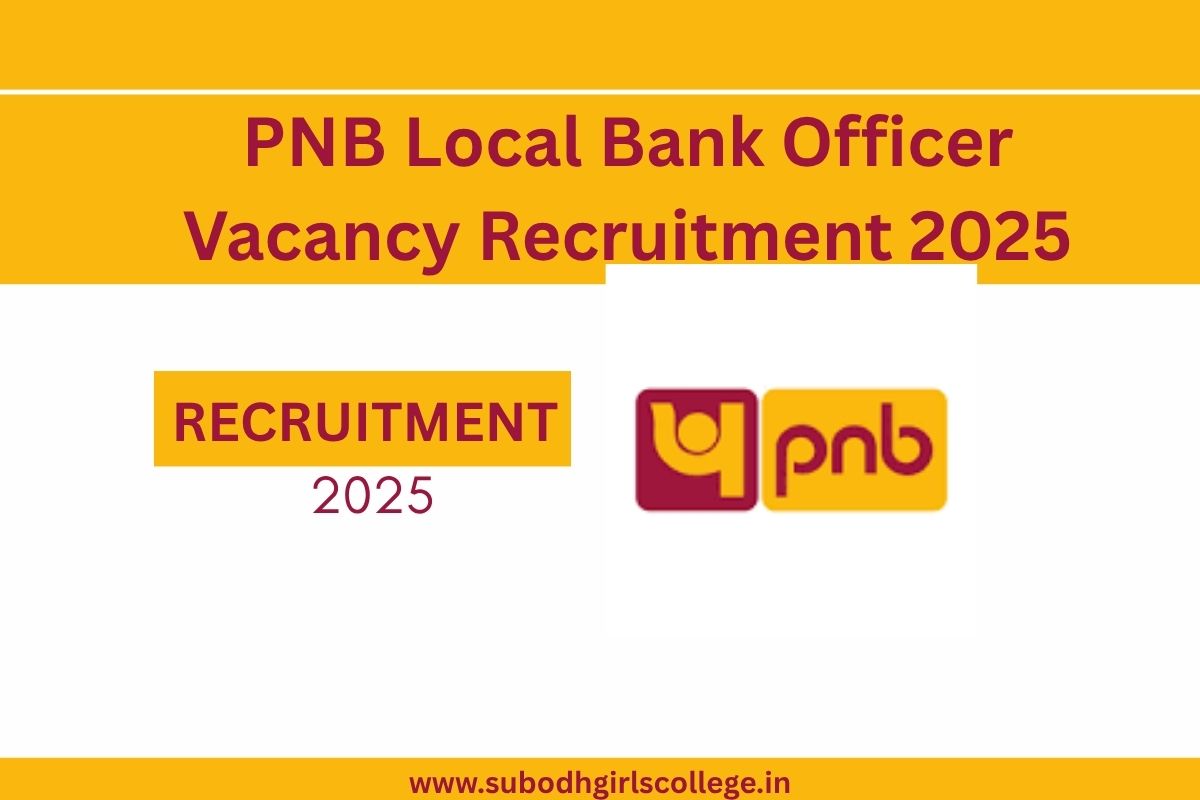 Read more about the article PNB Local Bank Officer Vacancy Recruitment 2025 @pnbindia.in/Recruitments