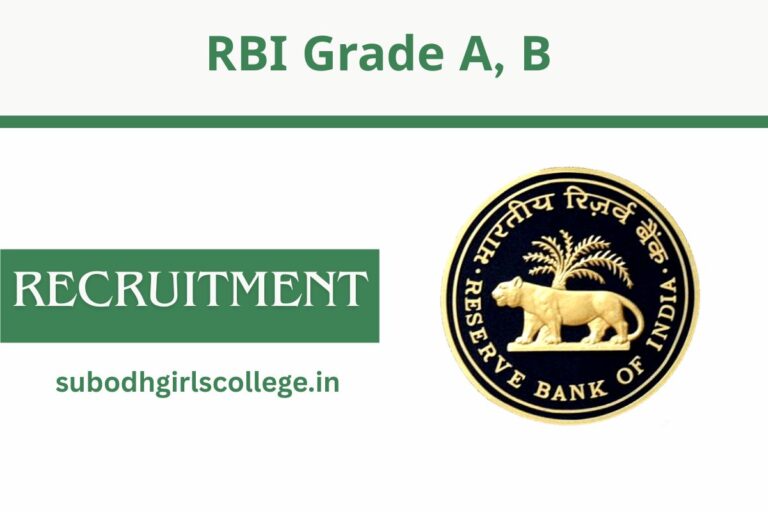 RBI Grade A, B