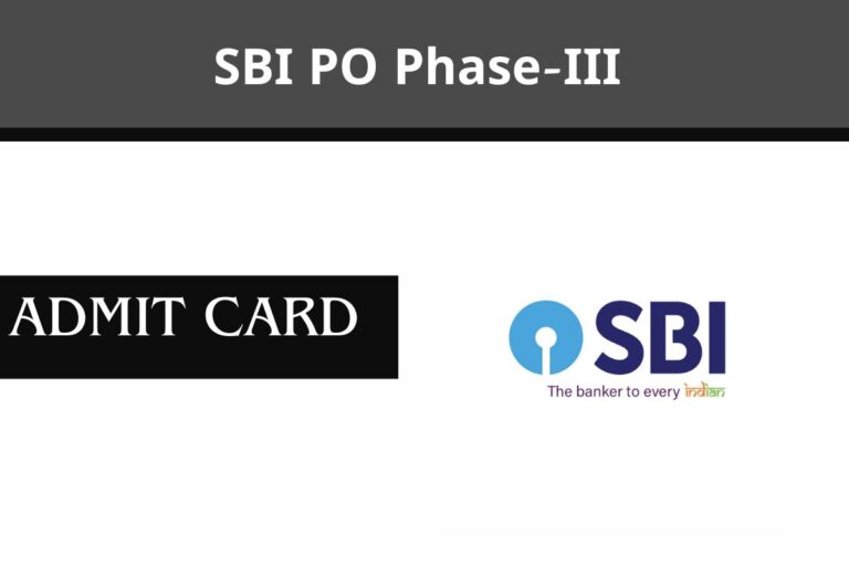 SBI PO Phase-III